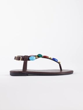 ASOS SEWQL Strappy Embellished Sandal